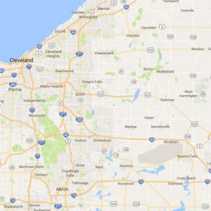 Mold Inspection Northeast Ohio Map