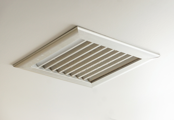 Ventilation to prevent mold growth